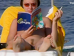 Sweet nudist girl got a sweet pussy