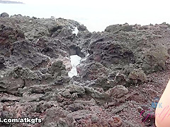 Kate England in Kate Fit In Perfectly At The Nude Beach - ATKGirlfriends