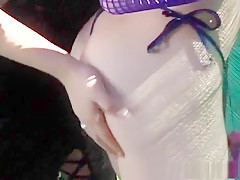 Crazy pornstars Charlie Laine and Avena Lee in fabulous asian, lesbian porn movie