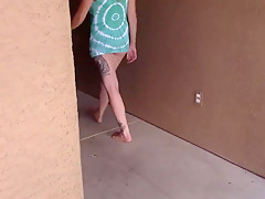 GODDESS ULTIMATE FLASHING NO PANTIES APARTMENT VIDEO