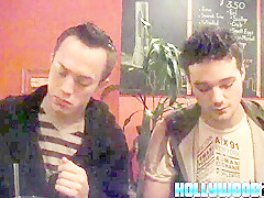 Hot and naughty twinks in real life at a pub in the city