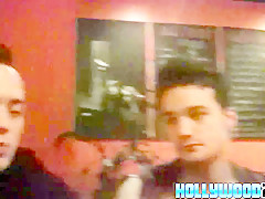 Hot and naughty twinks in real life at a pub in the city