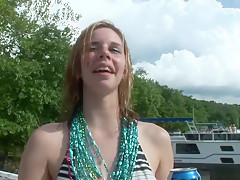 Crazy pornstar in horny blonde, college adult movie