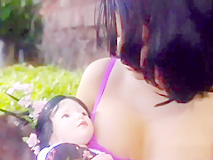 Best pornstar Eva Angelina in exotic outdoor, brunette adult scene