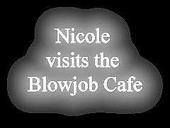 Leather Milf in boots at the Blowjob Cafe