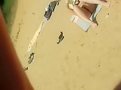 Sexy girl doesn't know we see it all