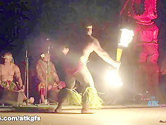 Kate England in Kate Shakes Her Booty Up On Stage - ATKGirlfriends