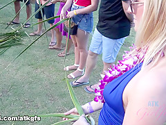 Kate England in Kate Shakes Her Booty Up On Stage - ATKGirlfriends