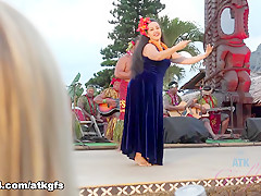 Kate England in Kate Shakes Her Booty Up On Stage - ATKGirlfriends