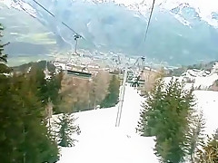 nice outdoor snow sex !!!