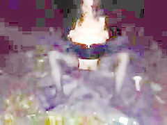 Je jouie en pleine tempete