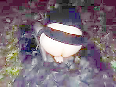 Je jouie en pleine tempete