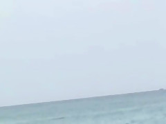 cute teen at Nude beach