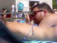 Candid Beach Bikini Ass Butt West Michigan Booty Tent