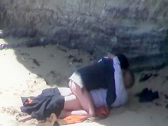 Creep up on a couple having sex