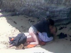 Creep up on a couple having sex