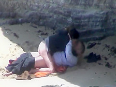Creep up on a couple having sex