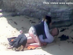 Creep up on a couple having sex