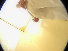 There is some sand in her vagina