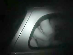 my girl fucks new cock in our car