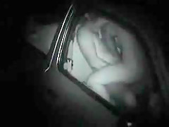 my girl fucks new cock in our car