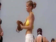 Teenage girl sets those puppies free