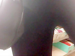 college girl shoe shopping