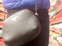 college girl shoe shopping