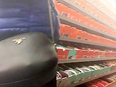 college girl shoe shopping