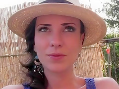 Amazing amateur Brunette, Solo Girl sex video
