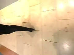 The most beautiful candid leather pants queen