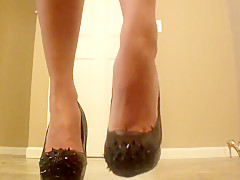 Showing off some shoes