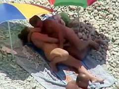 Horny husband provides his lush wife with a doggy session