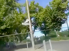German Girl fucked outdoors