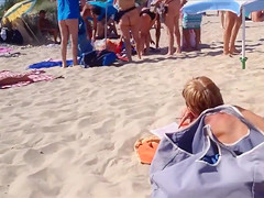 Cap d'Agde nude beach voyeur's point of view