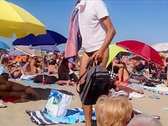 Cap d'Agde nude beach voyeur's point of view