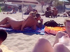 Cap d'Agde nude beach voyeur's point of view