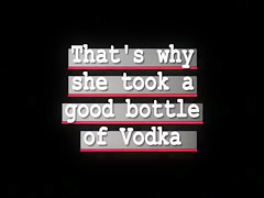Drunk girl sunbathes completely naked