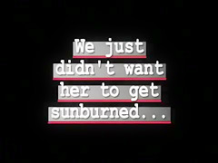 Drunk girl sunbathes completely naked