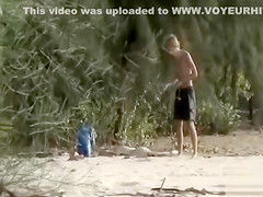 Drunk girl sunbathes completely naked