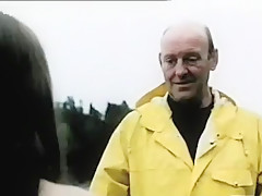 Horny homemade Brunette, Outdoor sex scene