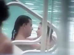 Redhead mature whooty talks naked to her man while a couple has fun