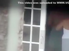 Redhead mature whooty talks naked to her man while a couple has fun