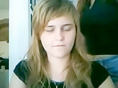 Mom and NOT her daughter in front of webam