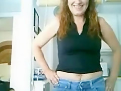 Mom and NOT her daughter in front of webam