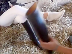 Hottest homemade Femdom, Outdoor sex scene