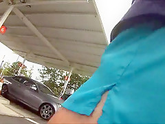 71 COMMANDO BONER COCK IN SHINY SHORTS SHOPPING