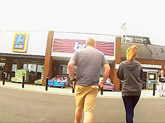 71 COMMANDO BONER COCK IN SHINY SHORTS SHOPPING