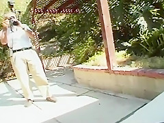 Exotic amateur Interracial, Outdoor xxx scene