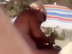 Couples get naughty at the nude beach